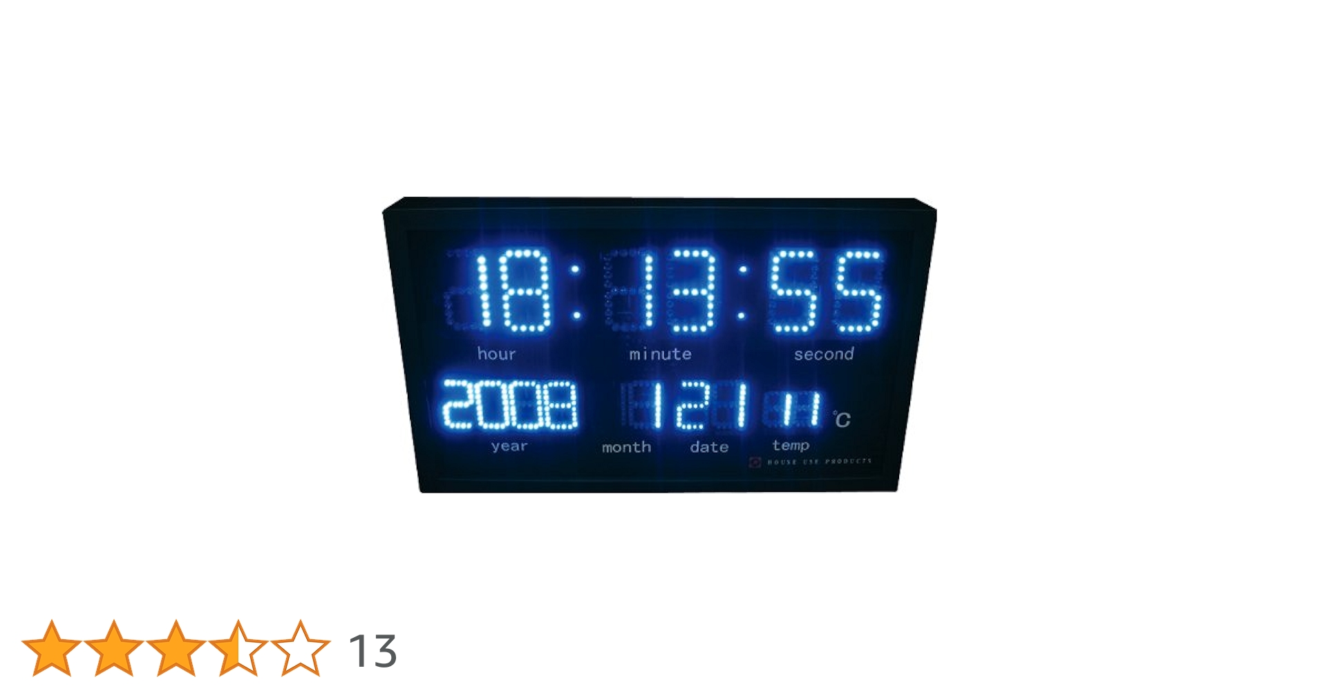 【美品】HOUSE USE PRODUCTS デジタル時計 BLUE LED 美品】HOUSE USE PRODUCTS デジタル時計 BLUE LED - メルカリ